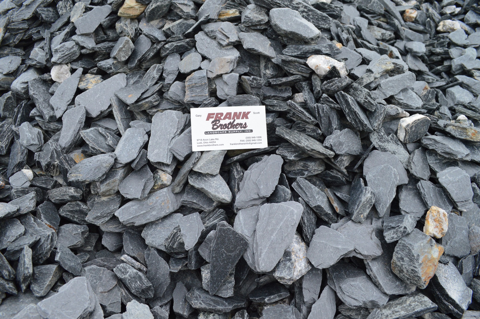 Grey Slate Chips