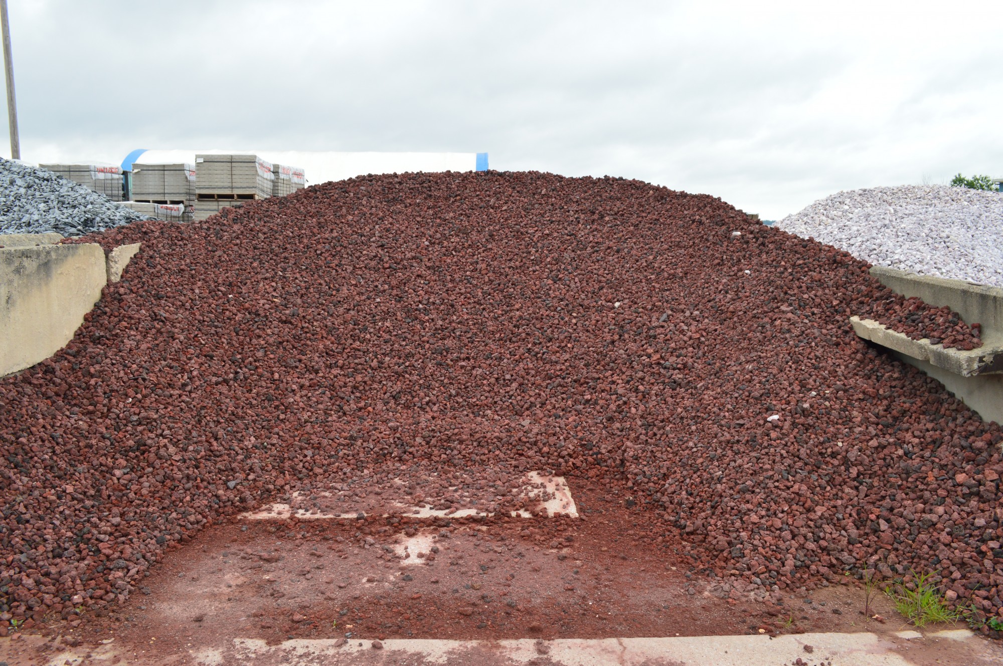 Red Lava Bin